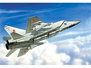 Сборная модель -  Самолёт МиГ-31 Подарочный набор (ZVEZDA, 7229П)