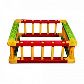 Пластиковый квадратный манеж, высота 45 см (King Kids, KK_GR6020)