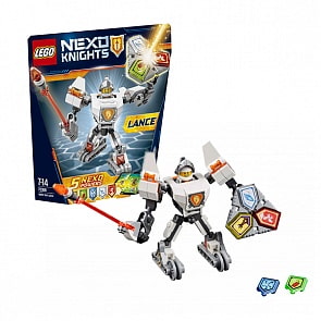 Lego Nexo Knights. Боевые доспехи Ланса (LEGO, 70366-L)