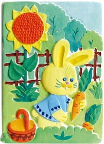 Ваятель «Зайка с морковкой» (Фантазер, 707001) 