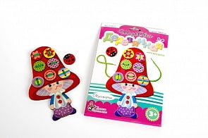 Шнуровка деревянная – Мухоморчик (Десятое королевство, 01897ДК) Шнуровка деревянная – Мухоморчик (Десятое королевство, 01897ДК)