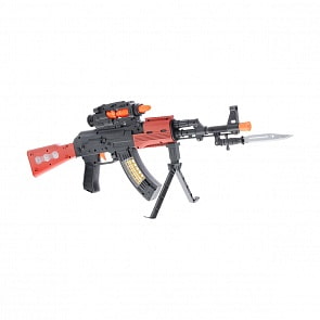 Автомат электромеханический на батарейках, со световыми и звуковыми эффектами (ABtoys, ARS-248)	