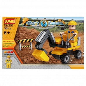 Конструктор – Экскаватор, 56 деталей (B633-H26250)