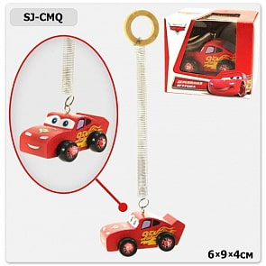 Деревянный попрыгунчик «Disney Тачки» - Маккуин (Играем вместе, SJ-CMQsim)