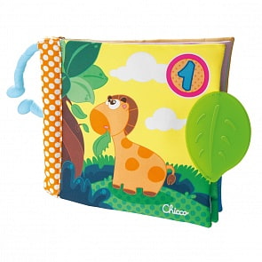 Игрушка-погремушка «Книжка 1-2-3» (Chicco, 72376st)