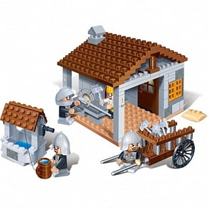 Конструктор с аксессуарами - Кузница (BANBAO, 8266)