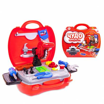 Набор инструментов - Чудо-чемоданчик, 19 предметов 
