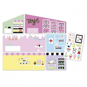 Набор обоев - Магазин (Lundby,  LB-60500600)