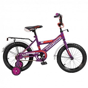 Велосипед Tech Team T 12138, диаметр колес 12 дюймов, сиреневый (Tech Team, T 12138_сиреневый)