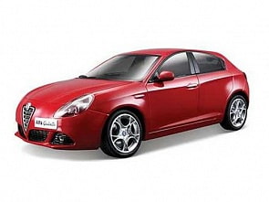 Металлическая машинка Alfa Romeo Giulietta, масштаб 1:24 (Bburago, 18-21071)