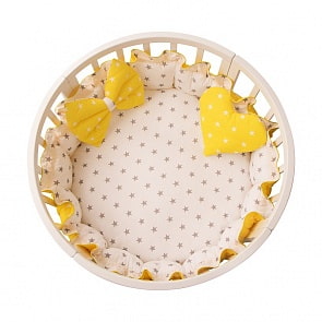 Подушка – Ватрушка, желтый (Золотой гусь, 8103-z)