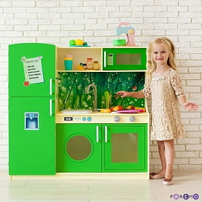 Игрушечная кухня - Фиори Вэрде (Paremo, PK218-04)