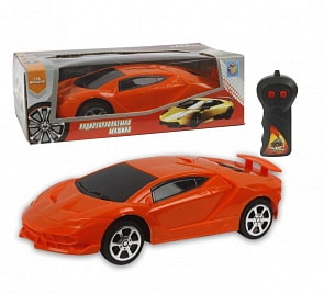 Машина Спортавто на р/у, масштаб 1:26, 27 МГц, оранжевая (1Toy, Т13817)