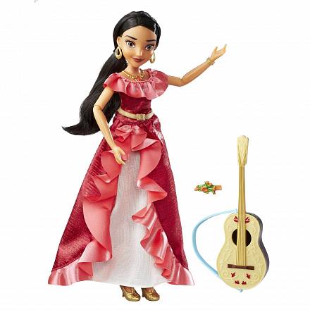 Поющая кукла-принцесса Disney - Елена из Авалора, с гитарой, звук 