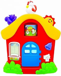 Интерактивная развивающая игрушка Интерактивный домик (Kiddieland, KID 051466)