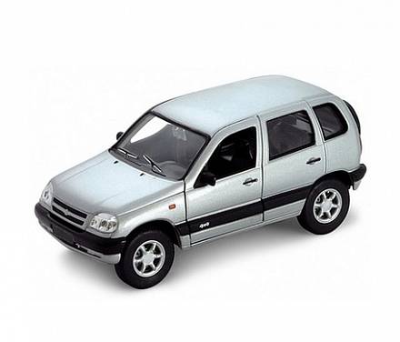 Коллекционный игрушечный автомобиль модели Chevrolet Niva, масштаб 1:34-39 