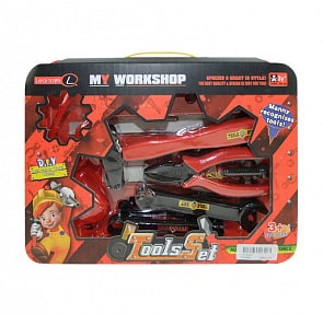 Набор инструментов, 11 предметов в наборе (JUNFA TOYS, 2036A2)