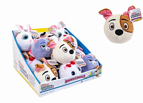 Squeezamals, серия Тайная жизнь домашних животных 2, Макс, 9 см (Beverly Hills Teddy Bear, SQ07350/1-Макс)