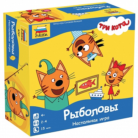 Настольная игра Три кота - Рыболовы 