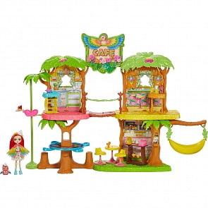 Игровой набор из серии Enchantimals® Джунгли-кафе (Mattel, GNC57)