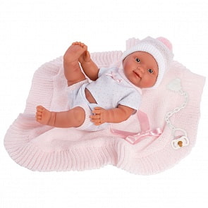 Кукла Бебита с одеяльцем, 26 см (Llorens Juan, L 26306)