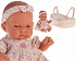 Кукла-младенец Вера в розовой люльке, 26 см  - миниатюра №1