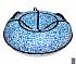 Санки надувные - Тюбинг RT - Осколки горного хрусталя, диаметр 118 см  - миниатюра №2