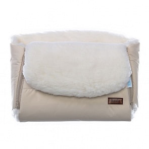 Муфта меховая для коляски Nuovita Vichingo Bianco Crema/Кремовый (Nuovita, NUO-mVICB_2160)