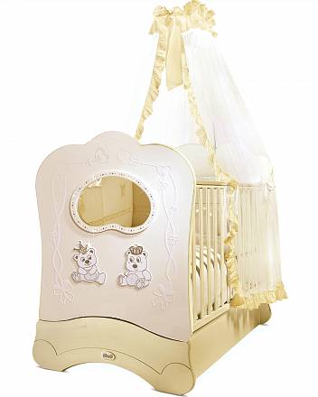 Кровать детская Feretti Fms Oblo Majesty Brillante Avorio/Ivory 