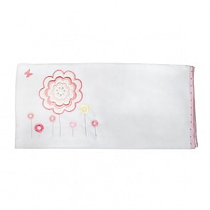 Плед флисовый Kidboo Sweet Flowers, 100% полиэстер, размер 80 х 120 см (Kidboo, 00-0012039 стандарт)