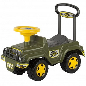Автомобиль-каталка – Джип с музыкальным рулем (Совтехстром, У868)