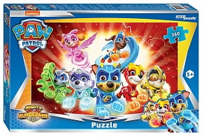 Пазл - Щенячий Патруль, 360 деталей (Step Puzzle,  96076)