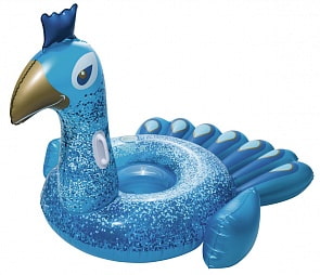 Надувной павлин для катания верхом, для взрослых, размер 198 х 164 см. (Bestway, бв41101)