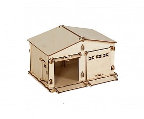 Конструктор - Гараж Дуэт, 62 детали (Polly, Н-12)