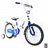 Двухколесный велосипед Aluminium Ecobike, диаметр колес 16 дюймов, голубой  - миниатюра №1