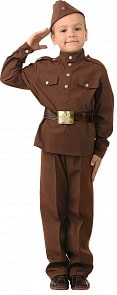 Костюм для мальчиков – Солдат, размер 140-68 (Батик, 8008-140-68)