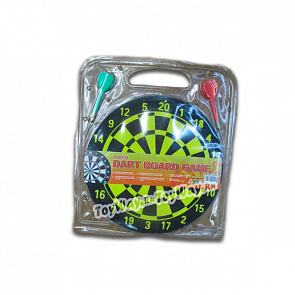 Набор для игры в Дартс – Мишень и 2 дротика (D22341sim)