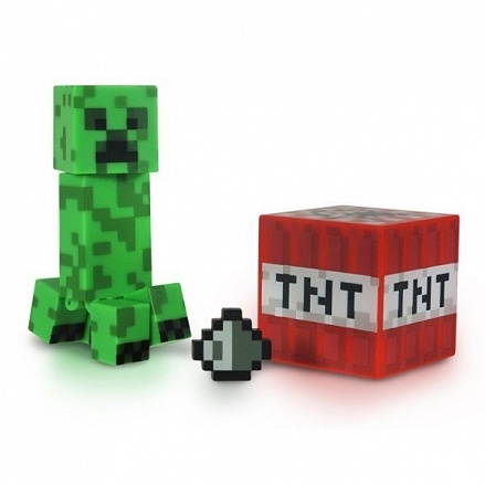 Игровой набор Minecraft - Крипер, 3 предмета 