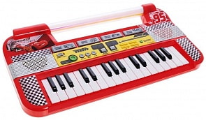 Электропианино «Тачки Дисней» с функцией записи, 4 песни, световые эффекты (Умка, 9014-Rsim)