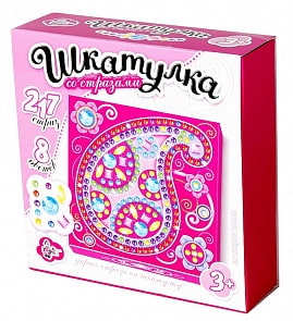 Набор для творчества шкатулка Узор (Десятое королевство, 01742ДК)