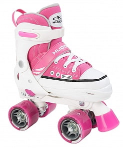 Ролики Roller Skate розовые, размер 32-35 (Hudora, 22034)