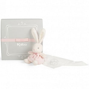 Мягкая игрушка-комфортер Жемчуг - Заяц, розовый (Kaloo, K962200k)