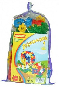 Конструктор, Луна-парк-1, 148 элементов (ПОЛЕСЬЕ, П-5380)