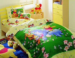 Детское постельное белье Winnie the Pooh Rainbow, 3-12 лет (Tac, 3800-60069140) Детское постельное белье Winnie the Pooh Rainbow, 3-12 лет (Tac, 3800-60069140)