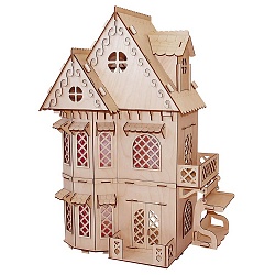 Кукольный домик конструктор серия Я дизайнер Дом принцессы (Paremo, PD218-09) - миниатюра