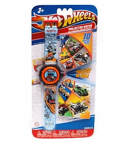 Часы наручные электронные Hot Wheels с проектором, 10 сменных изображений (Intek International Ltd, HWRJ13) Часы наручные электронные Hot Wheels с проектором, 10 сменных изображений (Intek International Ltd, HWRJ13)