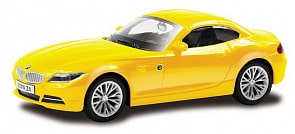 Металлическая машина - BMW Z4, 1:43, желтый (RMZ City, 444001-YL)