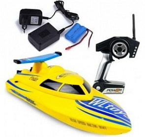 Радиоуправляемый скоростной катер. Сервопривод управления (WL Toys, WL911)