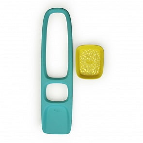 Лопата с ситом для песка и снега Scoppi, цвет: зеленая лагуна/Lagoon Green (Quut, bg170204)