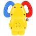 Развивающая музыкальная игрушка - Слоник, нос-трещотка, потешки, забавные звуки  - миниатюра №3